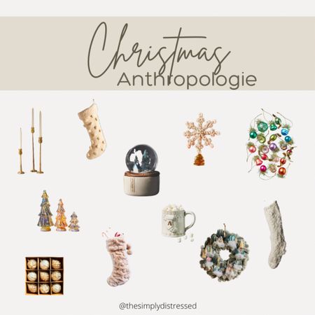 Anthropologie holiday home decor. The perfect decor to add to any home for the holidays.

#LTKHoliday #LTKSeasonal #LTKhome