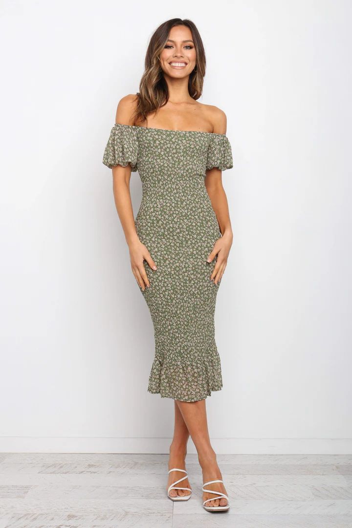 Rubik Dress - Green | Petal & Pup (US)