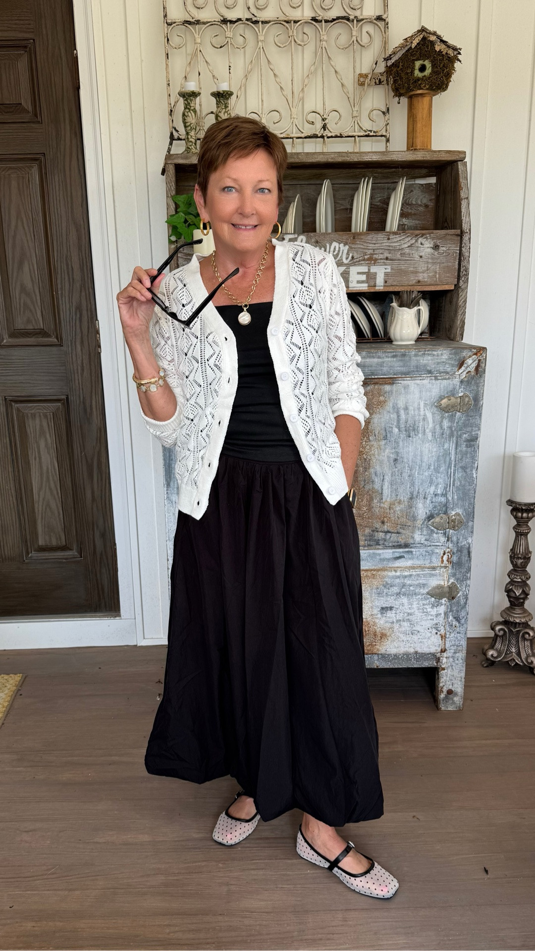 This fun outfit can be worn without the sweater for a more formal style. Perfect for our early November cruise. Comfortable, budget-friendly but stylish at any age.

#LTKOver40 #LTKMidsize