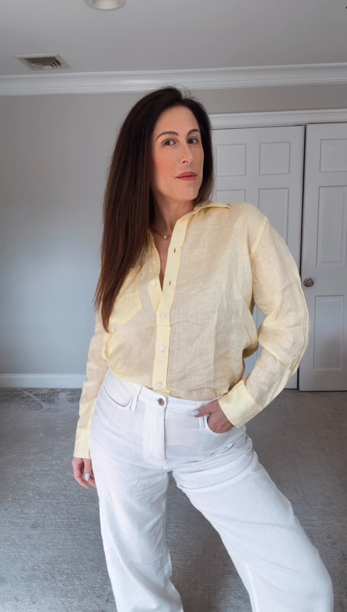 Pastel and white linen make the perfect summer wardrobe staples 💛💛💛

#LTKSaleAlert #LTKootd #LTKSeasonal