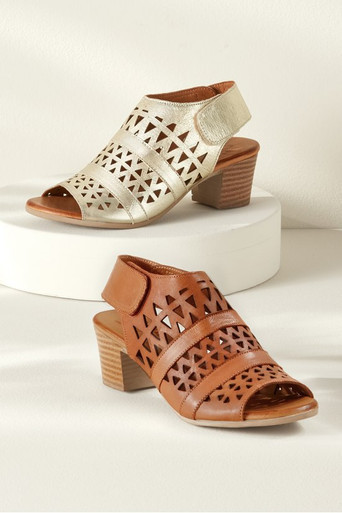 Spring Step Dorotha Open Booties | Soft Surroundings