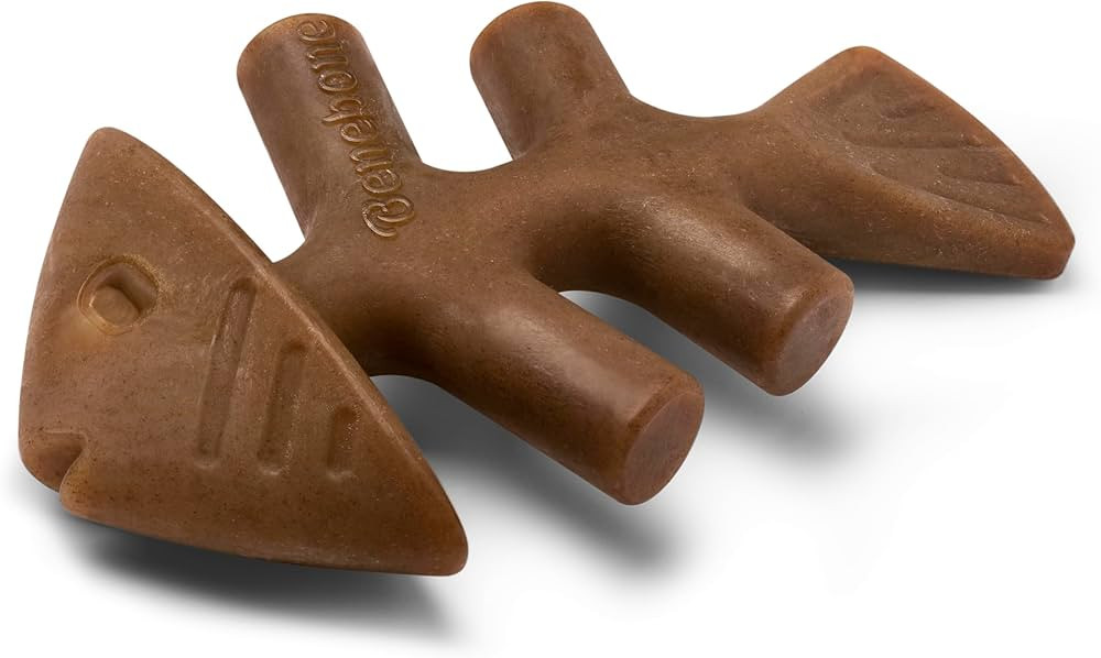 Benebone Fishbone Durable Dog Chew Toy for Aggressive Chewers, Real Fish, Made in USA, Large | Amazon (US)