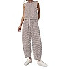 PRETTYGARDEN Womens Plaid 2 Piece Matching Sets | Amazon (US)