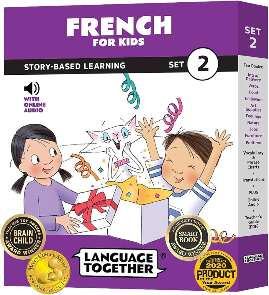 French for Kids Set 2: Beginner Reader Box Set – 10 Early Readers with Online Audio | Jump-Star... | Amazon (US)