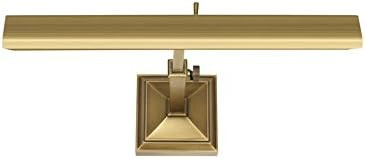 Hemmingway 14in LED Adjustable Picture Light 2700K in Burnished Brass | Amazon (US)