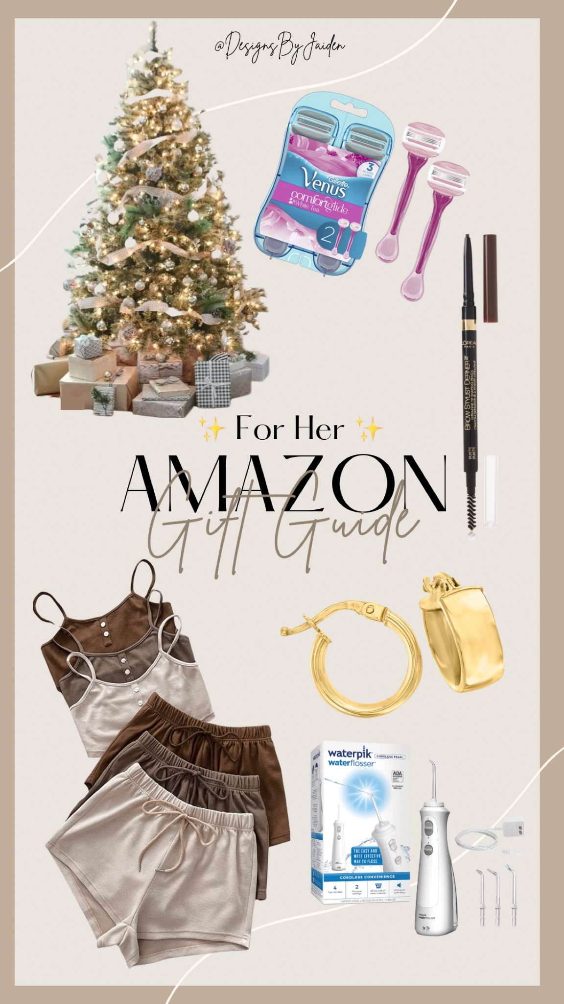 Gifts for her!! She will love these ☁️ Click the links below to shop…HAPPY Holidays!! 🎄🛍️ 

✨#LTKBeauty #sale #deals #earrings #christmas #gifts #LTKgiftguide #giftsforher #giftideas #pajamas #waterpic #eyebrows #eyebrowpencil #razors 

Gifts for her, gifts for daughter, gifts for mom, gifts for wife’s, gifts she will love, It girl gift guide, boujee gift ideas, Amazon gift guide, gift sets 2022, Christmas gifts 2022, best Christmas gifts 2022, luxury gift guide, gifts for her, high end gift ideas, luxury bags, Gifts for her from Amazon, Marc jacobs purse, ugg slippers, coach purse, coach bag, that girl, that girl aesthetic, that girl gift guide, Christmas 2022, holiday gift guide, holiday gift ideas, standout gift ideas, Valentine’s Day gifts, birthday gifts, beauty gifts, Christmas gifts, Christmas, Christmas time, Christmas aesthetic, holiday season, wishlist, Dyson hair, Christmas wishlist, Santa wishlist, Santa, stocking stuffers, ulta stocking stuffers, gifts for stockings, baddie Christmas gifts, Xmas gifts, Xmas gift guides, gift guide 2022, Christmas 2022, gifts for her 2022, gifts 2022, Christmas gift guide 2022, gifts for girlfriend, gifts for sister, gifts for bestie, gifts for mom, Christmas gift ideas, Cute gifts for friends, Gifts, gifts for mom, gift ideas, birthday gifts, gift guide, gifts for her birthday, gifts for her 2022, gifts for her, gifts for birthday, gifts for birthday women, gifts under $25, under $25, budget friendly, budget friendly gift ideas, budget friendly gift, trendy gifts, trendy fashion, trendy outfit ideas, amazon must haves, Amazon favorites, amazon clothes,, jewelry, necklaces, earrings, gift sets, sets, activewear, gifts for teens, gifts for teen girls, birthday gifts ideas, creative birthday gifts, cute gifts for friends, bff gifts, gifts for best friend, gift, cute gift, bestie gifts, best friend gifts for birthday

#liketkit #LTKCyberweek 


#LTKSeasonal #LTKU #LTKunder50 #LTKunder100 #LTKstyletip #LTKHoliday #LTKsalealert