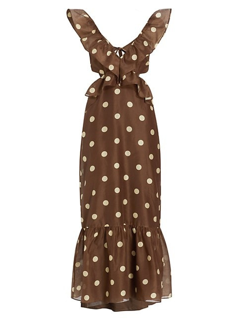 Vivi Frill Maxi Dress | Saks Fifth Avenue