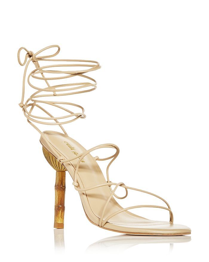 Women's Soleil Lace Up High Heel Sandals | Bloomingdale's (US)