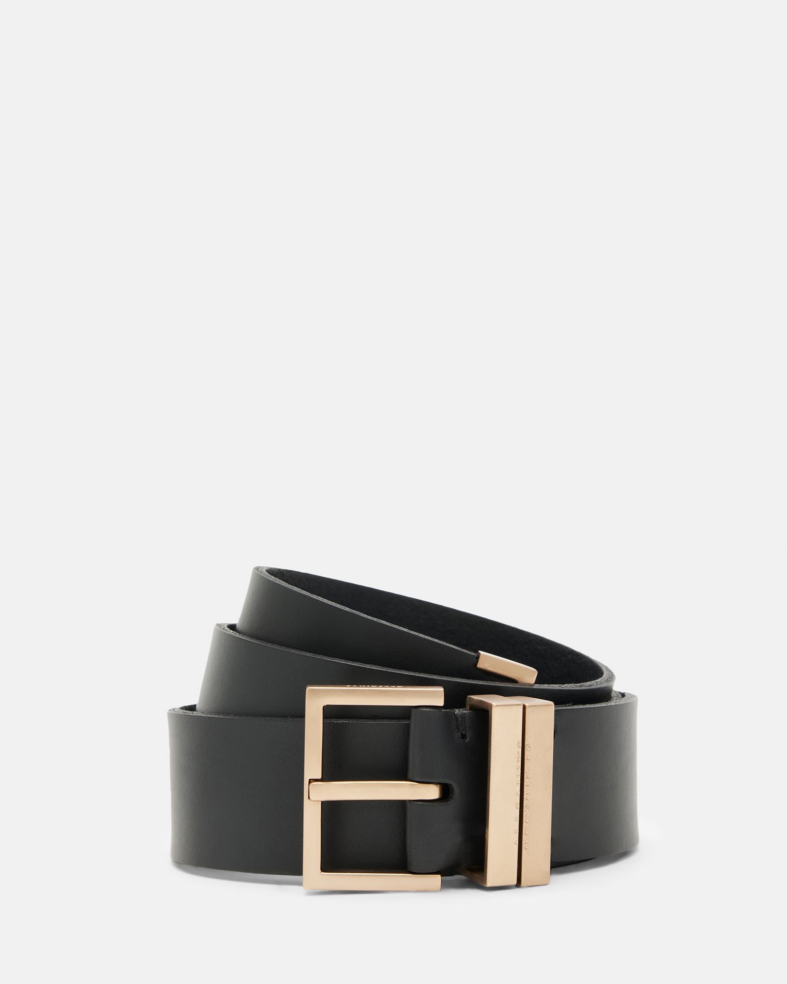 Clair Metal Tip Leather Belt | AllSaints US