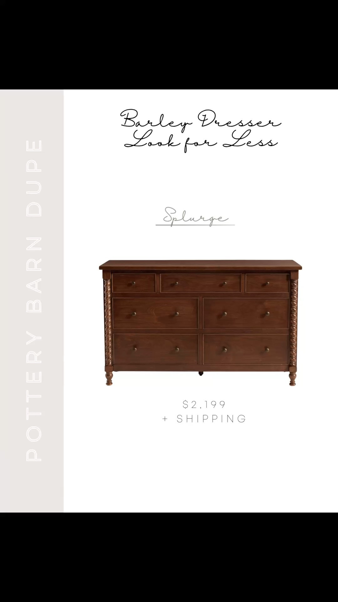 The Pottery Barn Barley dresser look for so much less 🤍 This dupe gives you that same warm, elevated look without the splurge — the perfect statement piece for a cozy bedroom. Some great options are on sale for Labor Day right now! Linking it here.

#LTKHome #LTKSeasonal #LTKSaleAlert
