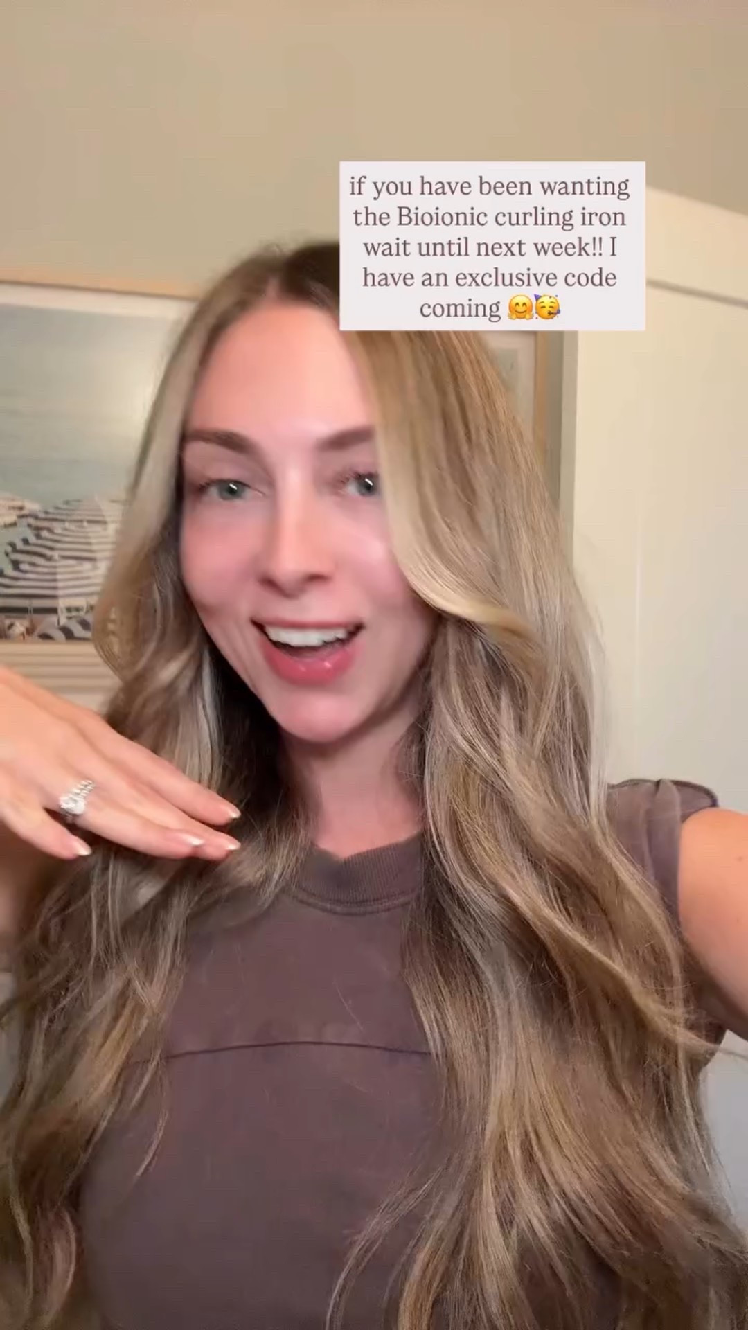 if you have been wanting the Bioionic curling iron wait until next week!! I have an exclusive code coming

#LTKFindsUnder50 #LTKStyleTip #LTKFindsUnder100