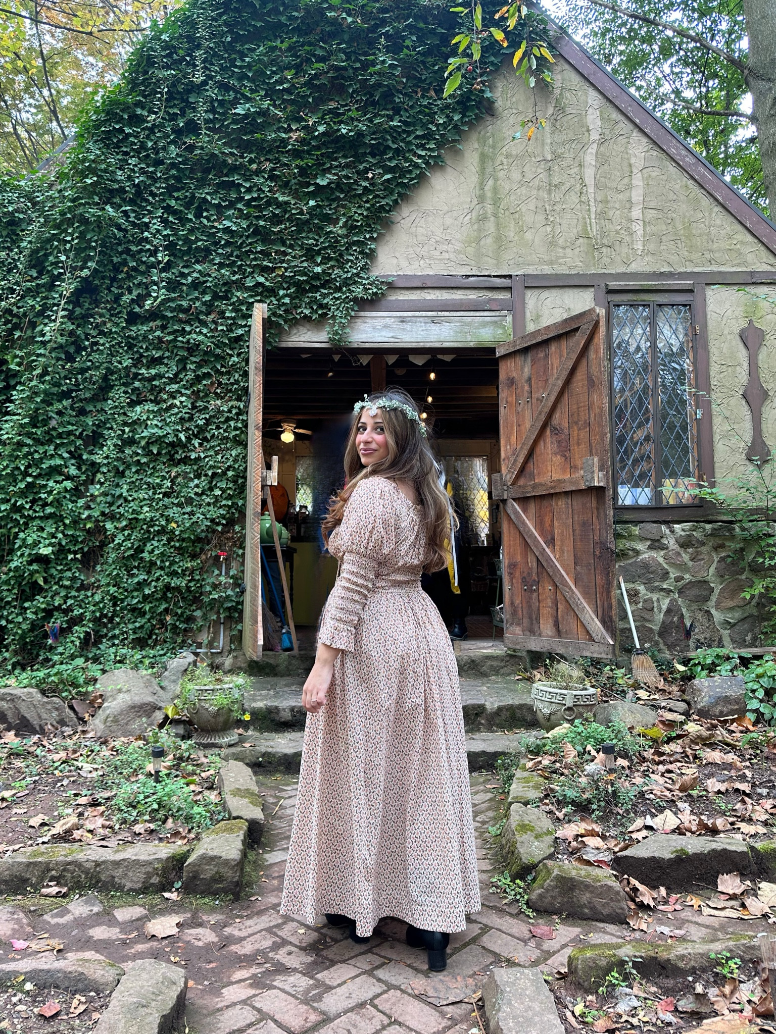 In my Renaissance era ✨ Last minute Halloween costume. Halloween costume ideas. Fall dresses. Dôen dress. Christy Dawn dress. Winter dresses. Holiday dresses. 

Wearing Kaira Dôen dress from Fall 2021. 

#LTKHalloween 

#LTKstyletip #LTKSeasonal