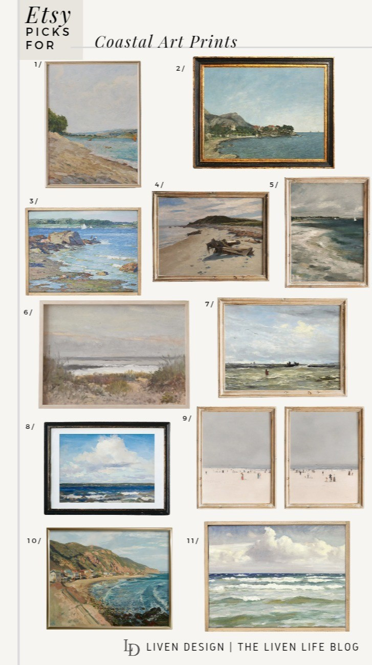 Etsy coastal art. Framed art. Seascape art. Vintage art. Ocean art print. Home decor. 

#LTKSeasonal #LTKHome #LTKSaleAlert