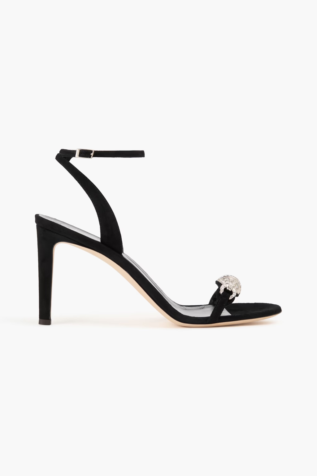 Basic 85 embellished suede sandals | The Outnet (UK and Europe)