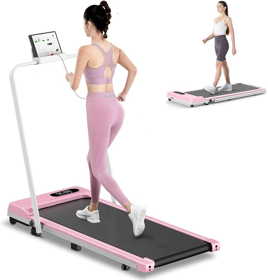 HomeFitnessCode Folding Treadmill, 2.5HP Walking Pad Motorized Electric Under Desk Treadmills for... | Amazon (UK)