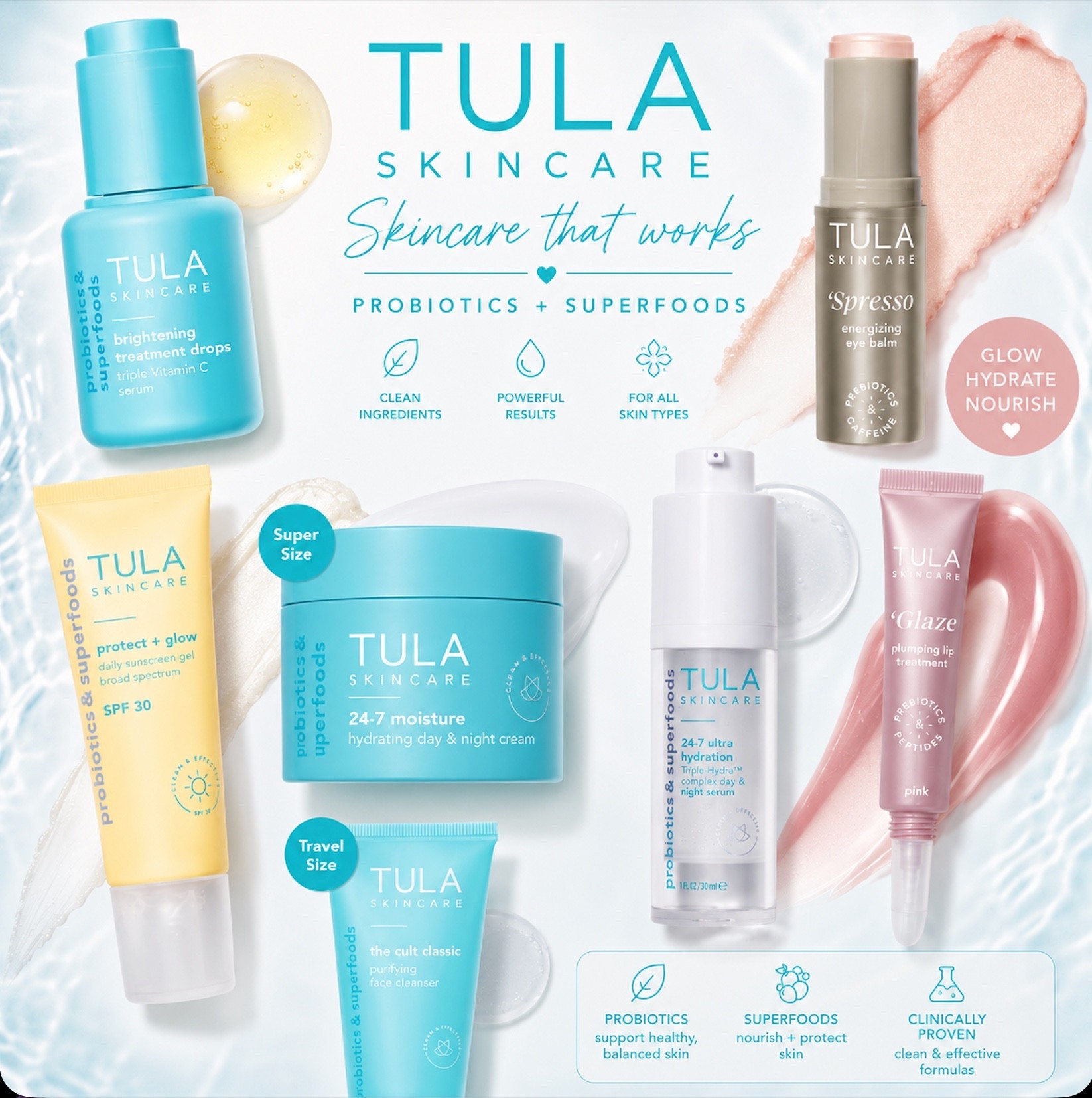 Give your skin the glow it deserves! ✨ These TULA skincare favorites help cleanse, hydrate, and brighten for healthy-looking skin. Shop my top picks! 💙

#LTKmorningroutine #LTKOver40 #LTKmomlife