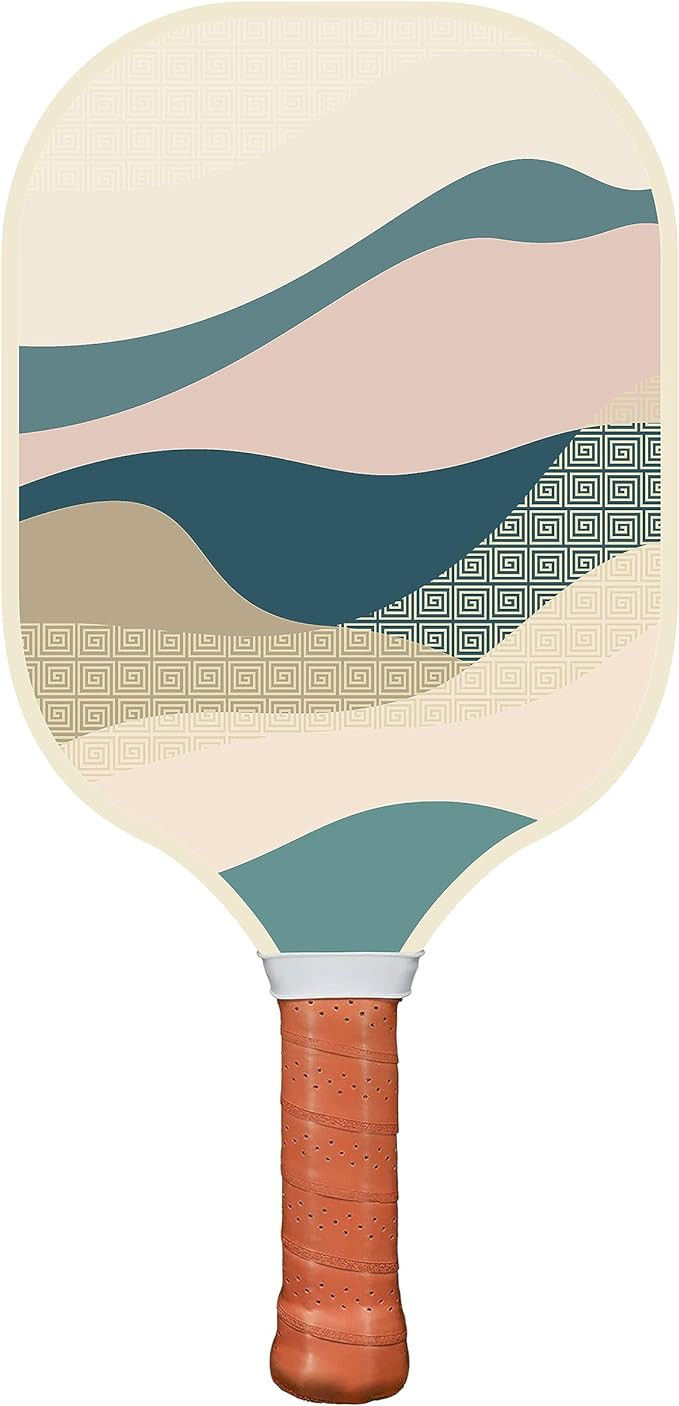 Court Pickleball Paddle - Carbon Fiber, Honeycomb Core, Cushioned Non-Slip Grip - Premium, Aesthe... | Amazon (US)