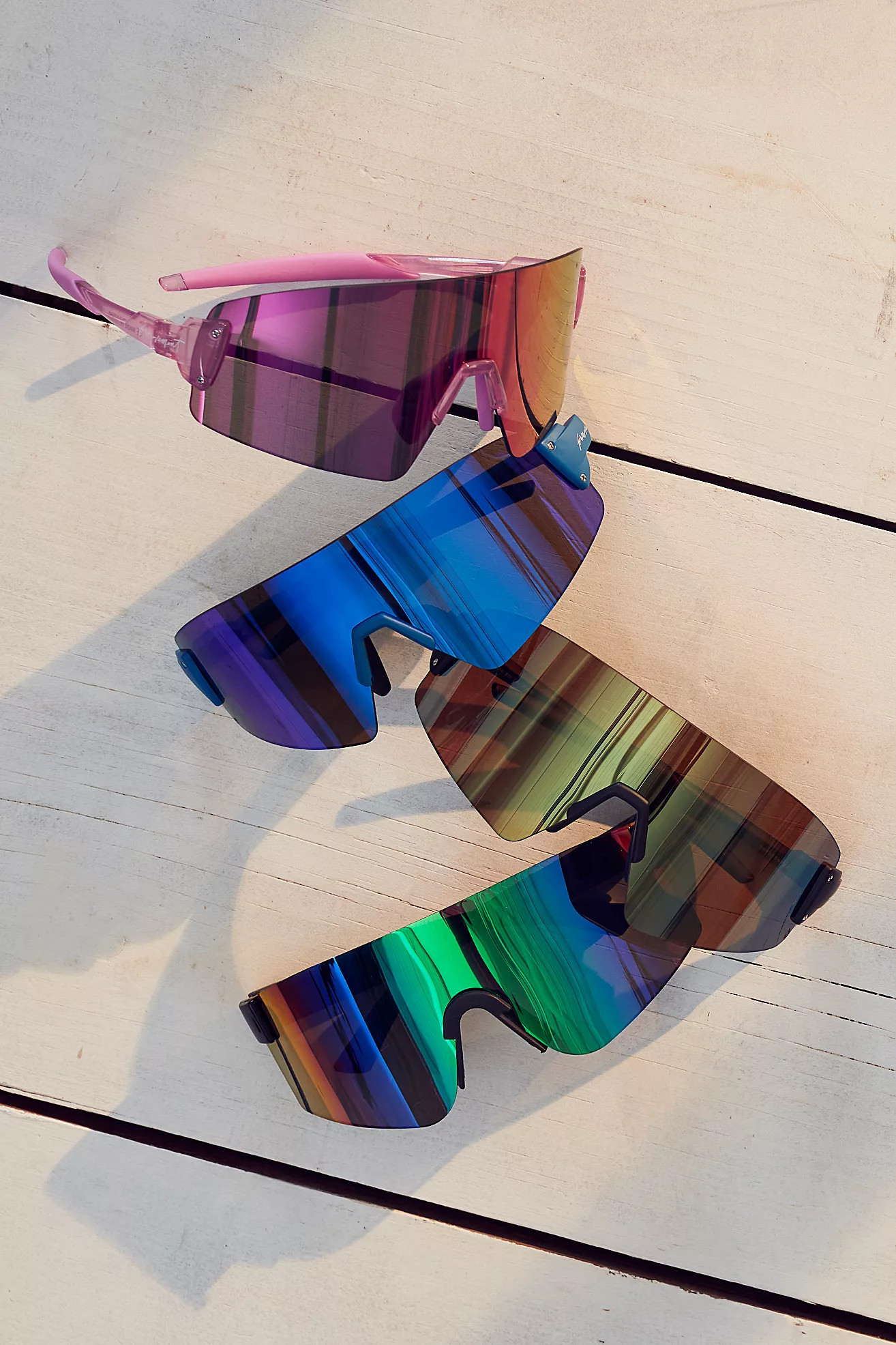 FixieBLAST Polarized Oversized Aviator Sunglasses | Free People (Global - UK&FR Excluded)