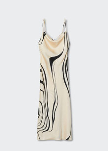 Click for more info about Printed draped dress - Women | Mango USA