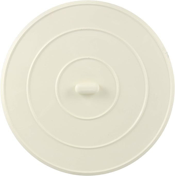 Danco Flat Suction Sink Stopper, 5 Inch, White, 1-Pack (89042) | Amazon (US)