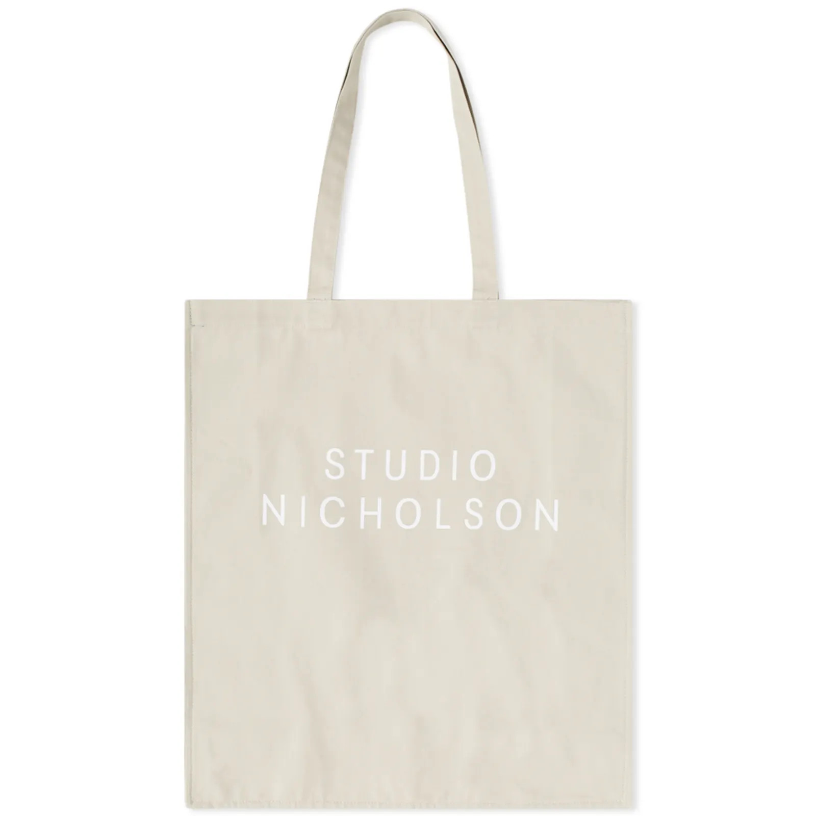 Studio Nicholson Logo Tote Dove | END. (UK) | End Clothing (UK & IE)