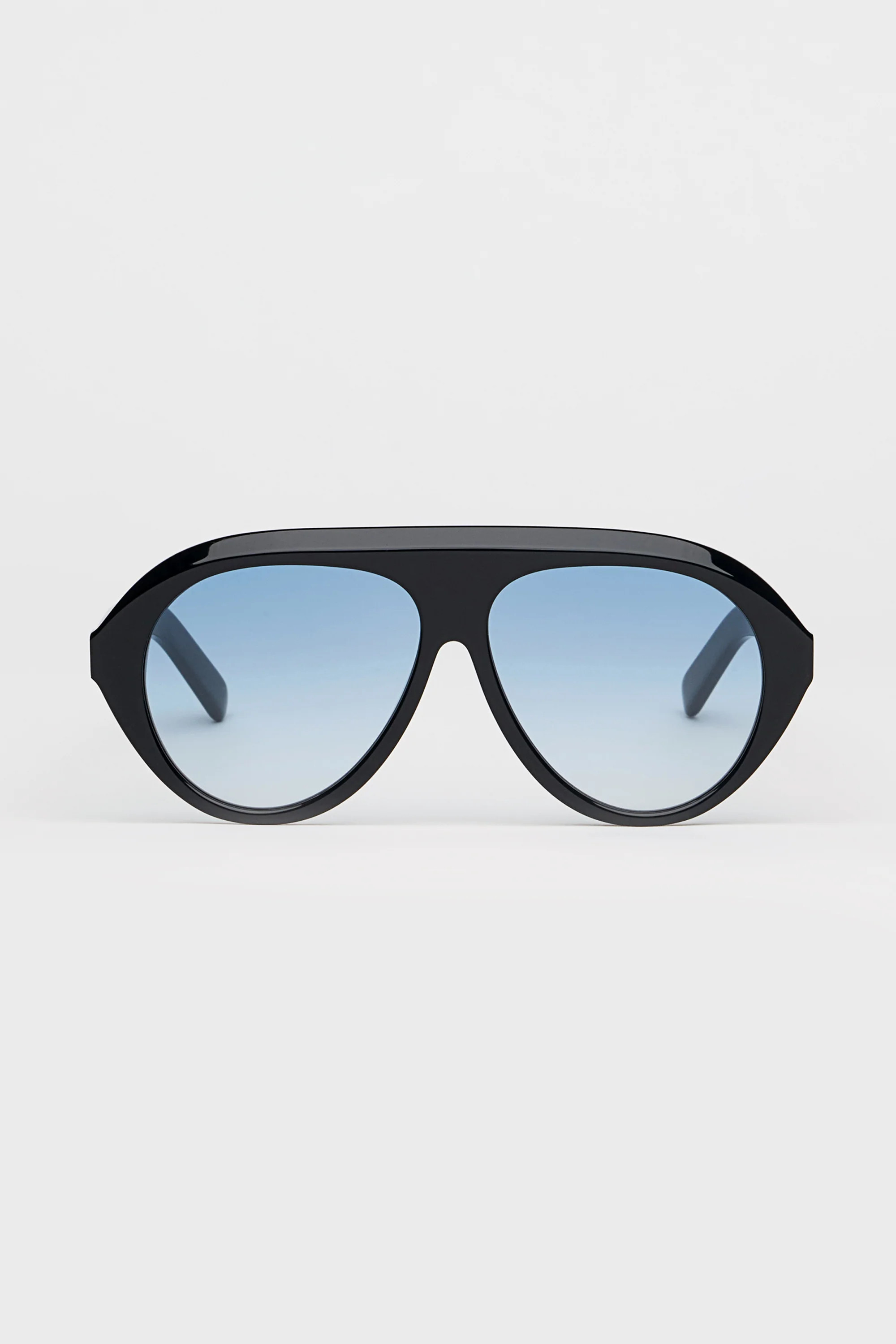 The Icon Sunglasses in Dark Blue | Past Midnight
