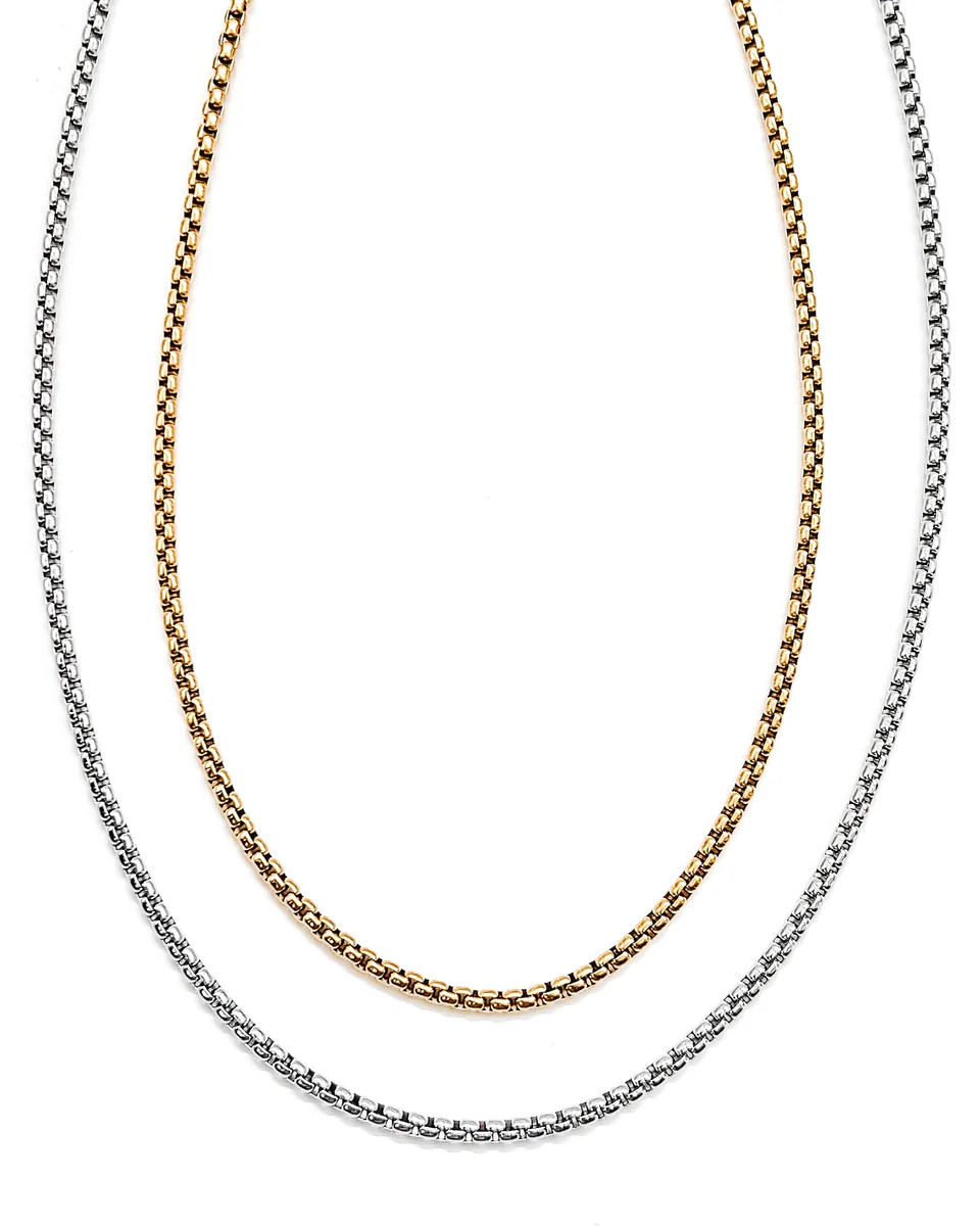 Patty Dainty Waterproof Chain Layering Necklace || Choose Color | BÉLJOY