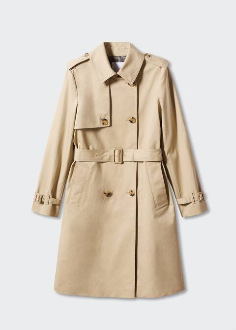Classic trench coat with belt -  Women | Mango USA | MANGO (US)