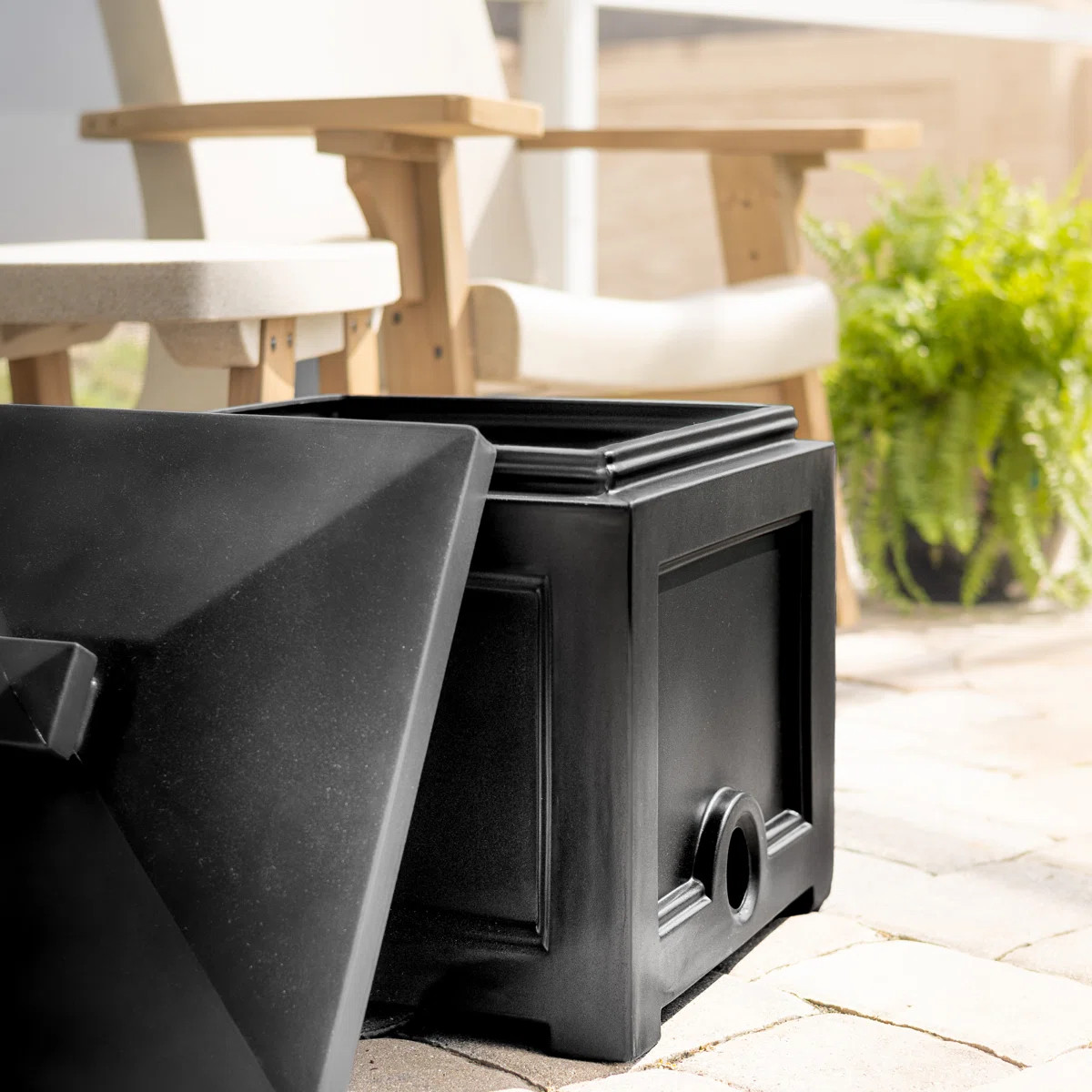 Anastasiya Garden Resin Hose Bin | Wayfair North America