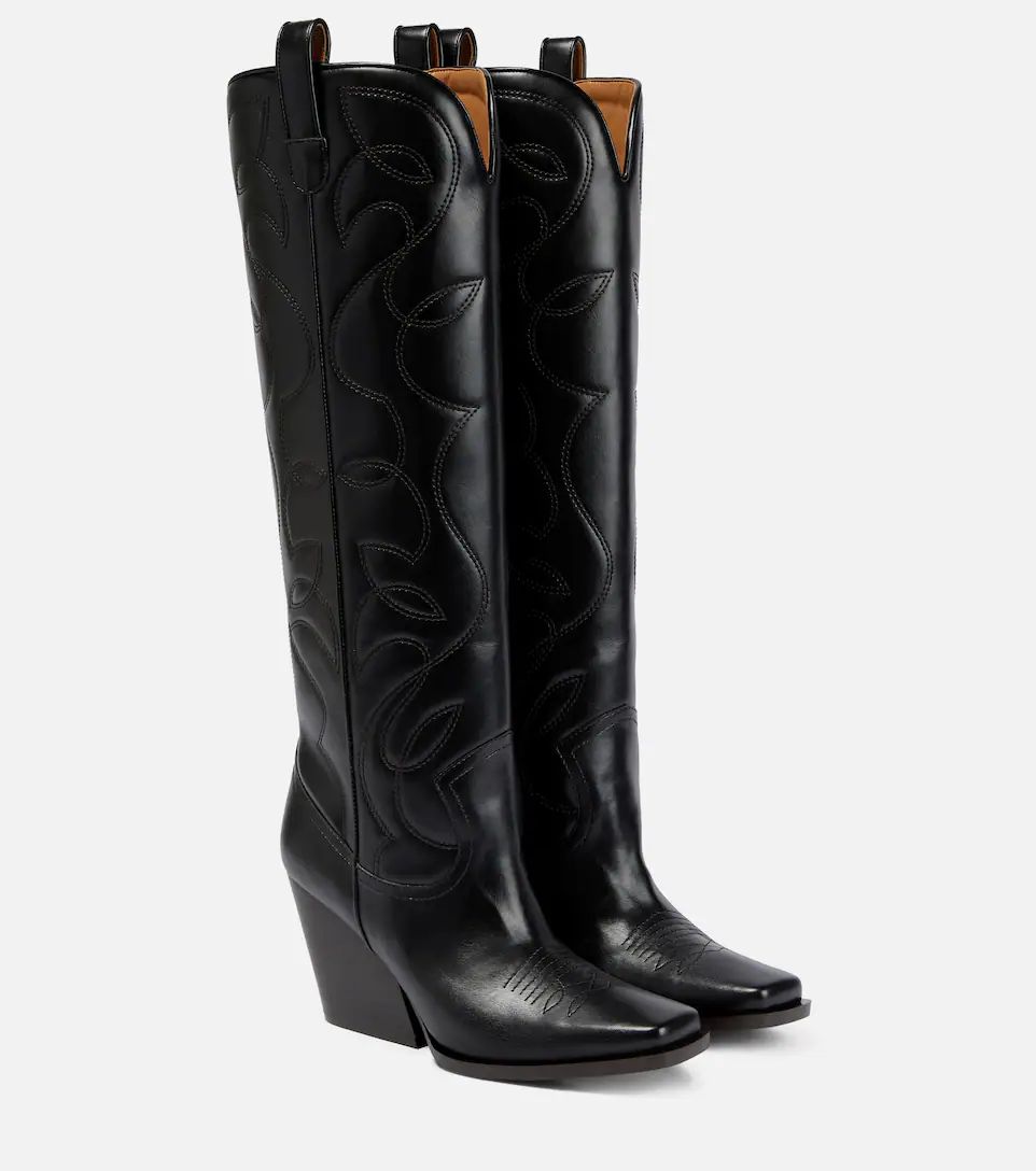 Faux leather cowboy boots | Mytheresa (US/CA)