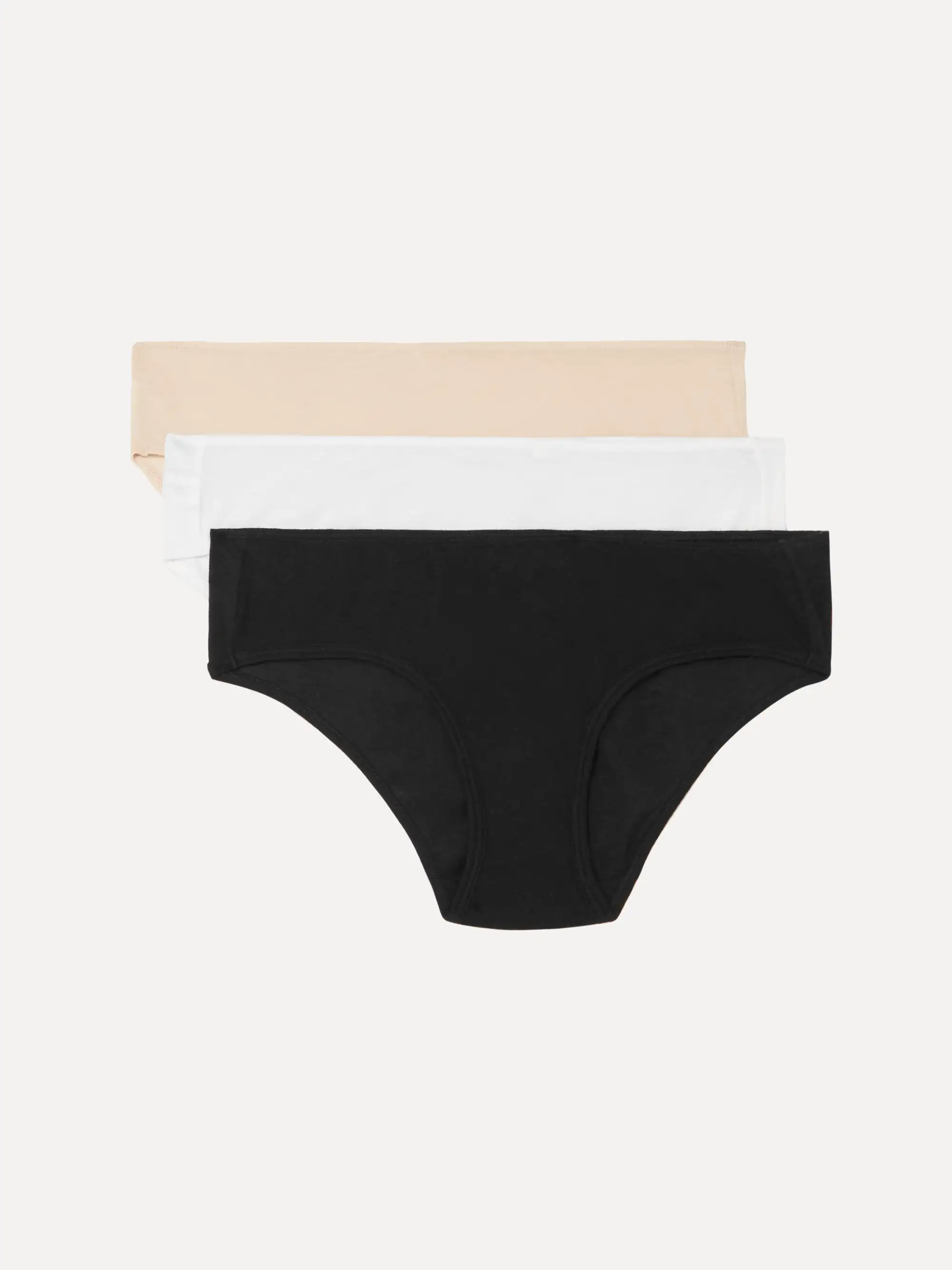 + NET SUSTAIN set of three organic Pima cotton-jersey briefs | NET-A-PORTER (US)