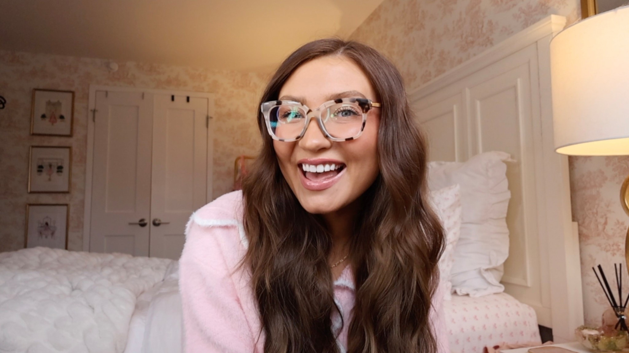 My glasses, pink sweater, and pearl cross necklace 💞✨ worn in my November reset 

#LTKFindsUnder100 #LTKFindsUnder50