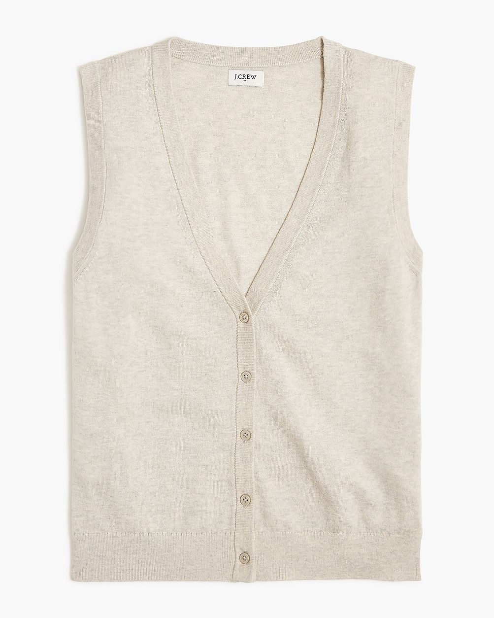 Button-front sweater-vest | J.Crew Factory