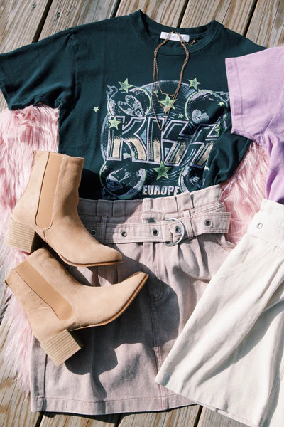 KISS Sonic Boom Weekend Tee, Vintage Black | DayDreamer | North & Main Clothing Company