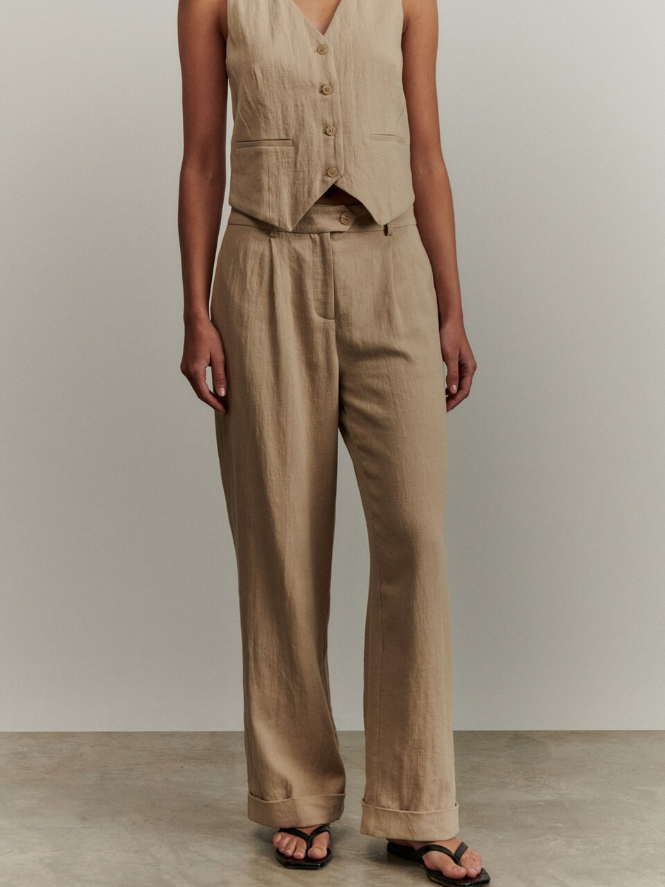 Wide Leg Hose 'Marlena' | ABOUT YOU (DE)