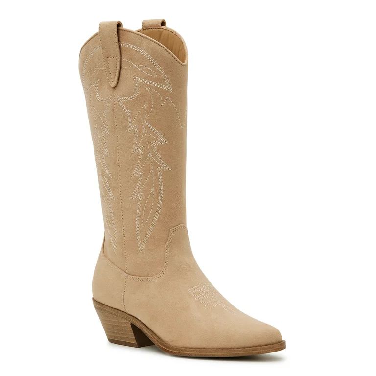 No Boundaries Women's Tall Western Boot | Walmart (US)