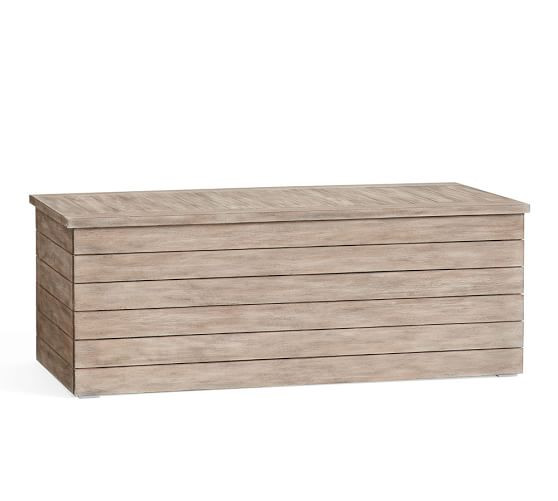 Indio FSC® Eucalyptus Storage Bench | Pottery Barn (US)