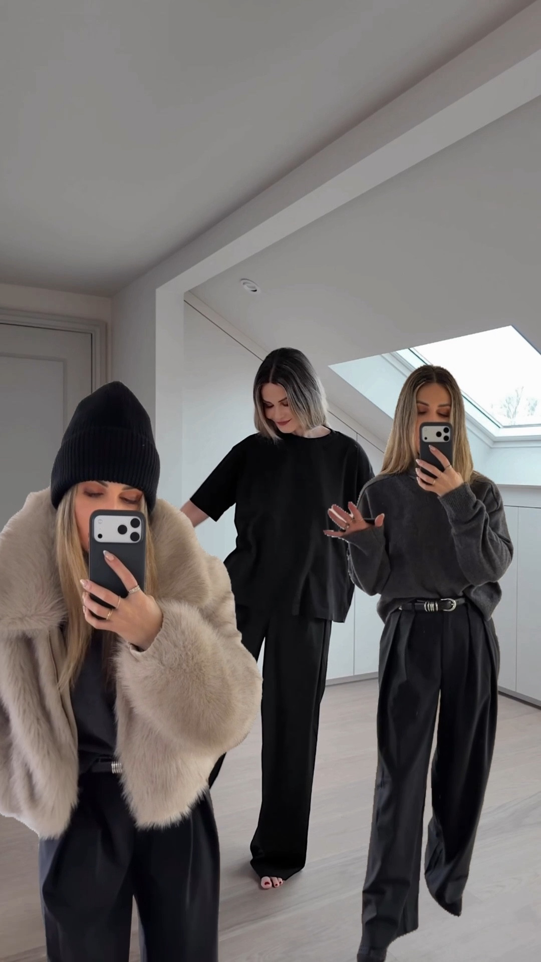 Before and after styling my new trousers! So let’s get ready with me👇🏼
I went down in trousers to size 34 (I am usually 36) everything else is true to size - uk8/small.
 

#LTKstyletip #LTKwinter