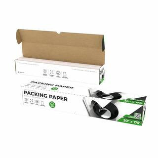 Pratt Retail Specialties 175 ft. L x 20 in. W Packing Paper with Dispenser Box 20X150PPDISP - The... | The Home Depot