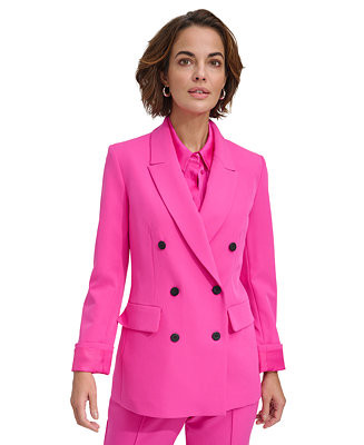 Women's Double-Breasted Jacket | Macy's