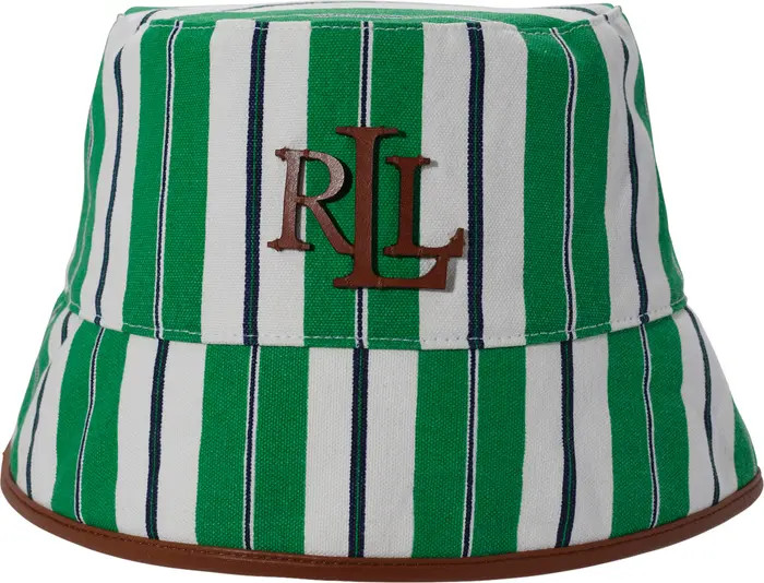 Stripe Canvas Bucket Hat | Nordstrom