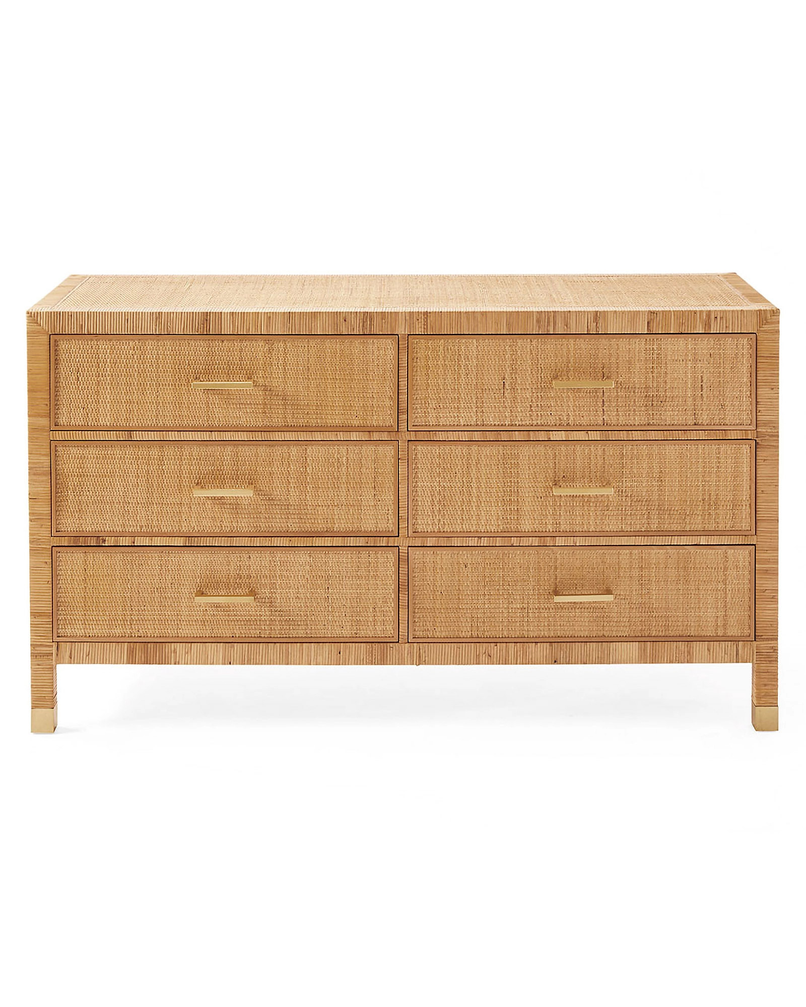 Balboa Rattan Dresser | Serena and Lily