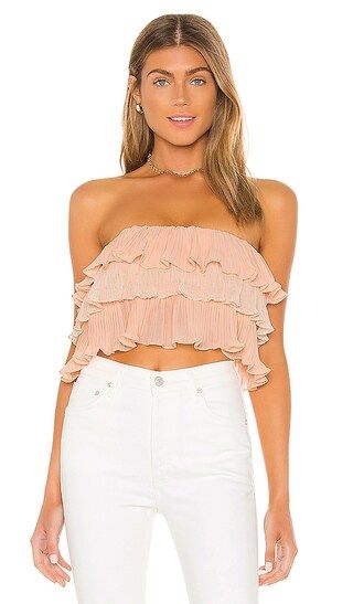 Seacoast Top in Peach | Revolve Clothing (Global)