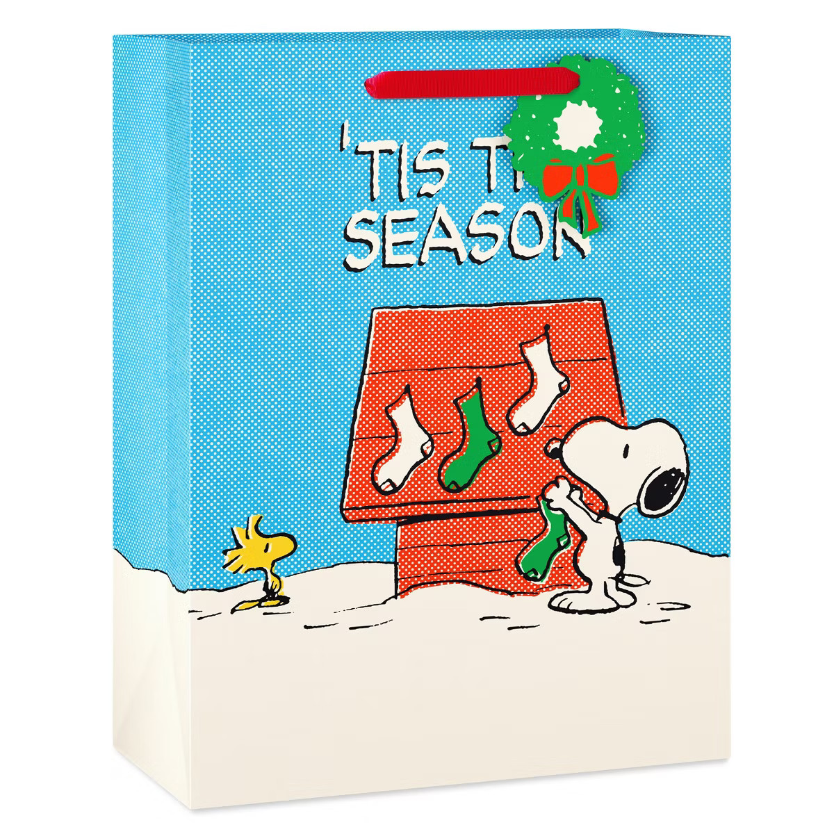 American Greetings 12.5"x6"x16" Peanuts Xl Cub Snoopy and House | Target
