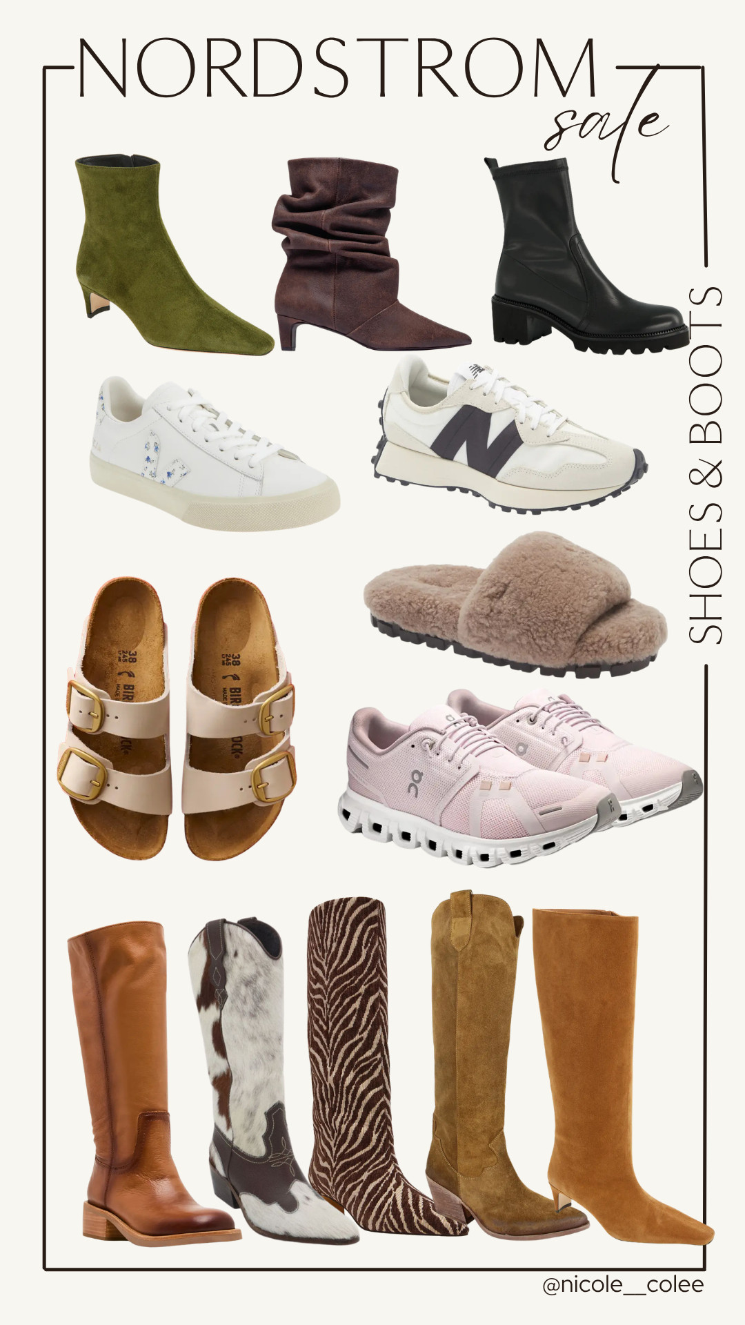 🚨 The countdown is ON! The Nordstrom Anniversary Sale preview is officially live, and I've already started building my shopping guides for you. 🤍

Save this post so you know exactly when you can shop! I'll be sharing the BEST finds (and what to skip 😉) every step of the way.

✨ Favorites are already linked in my LTK!

Shoes & Boots

If there's ONE category worth shopping during the #NSale... it's shoes. 👢🤍

Designer sneakers, gorgeous boots, cozy slippers, and everyday favorites that almost never go on sale. These are the pairs I think will sell out FAST.

✨ Shop all of my shoe picks in LTK before your size disappears!

#NordstromSale #NSaleFinds #LTKStyle #NicoleColeeStyle 

 #LTKdayinmylife #LTKgrwm #LTKSaleAlert