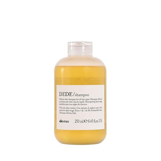 Davines DEDE Shampoo, Delicate Daily Cleansing for All Hair Types, Balance and Add Shine       Se... | Amazon (US)