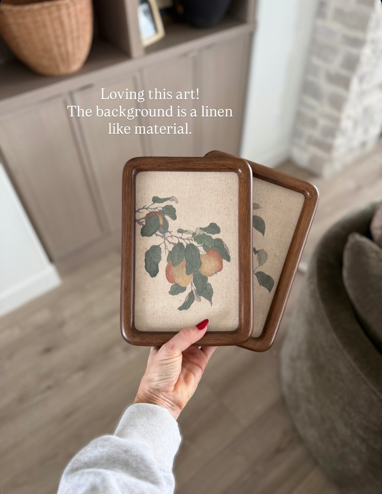 Loving this new art from Target! The background has a linen like texture  

#LTKFindsUnder50 #LTKHome