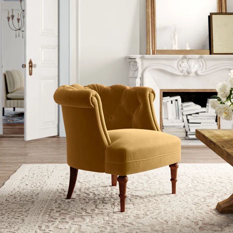 Alanna Upholstered Barrel Chair | Wayfair North America