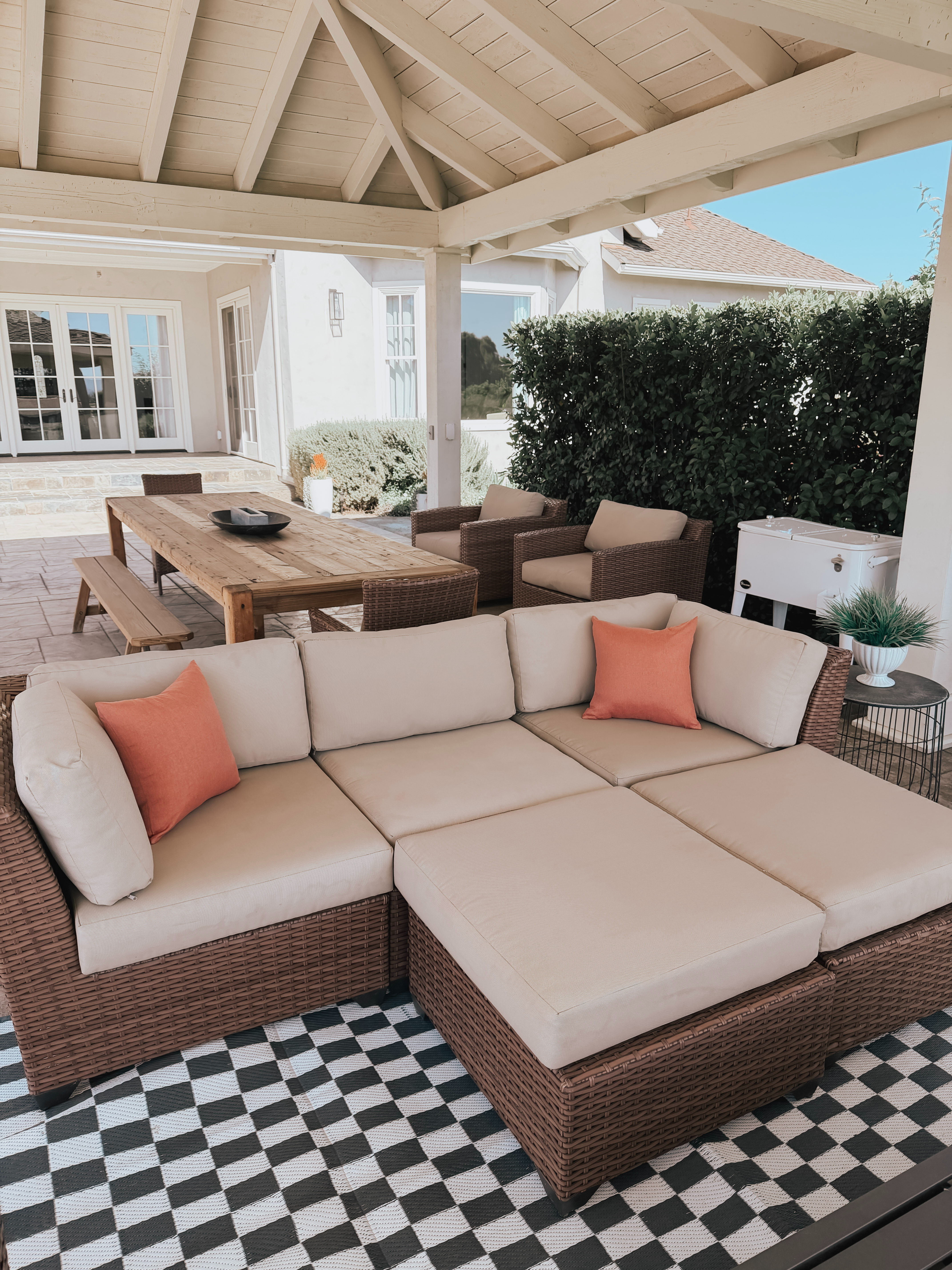 I seriously thought I was going to have to replace my outdoor cushions… and then this completely saved them. I was convinced I needed all new outdoor furniture, but this got everything looking SO much better and saved me from spending a fortune. Definitely one of those cleaning finds that actually works!!!!!
 

 #LTKdayinmylife #LTKHome