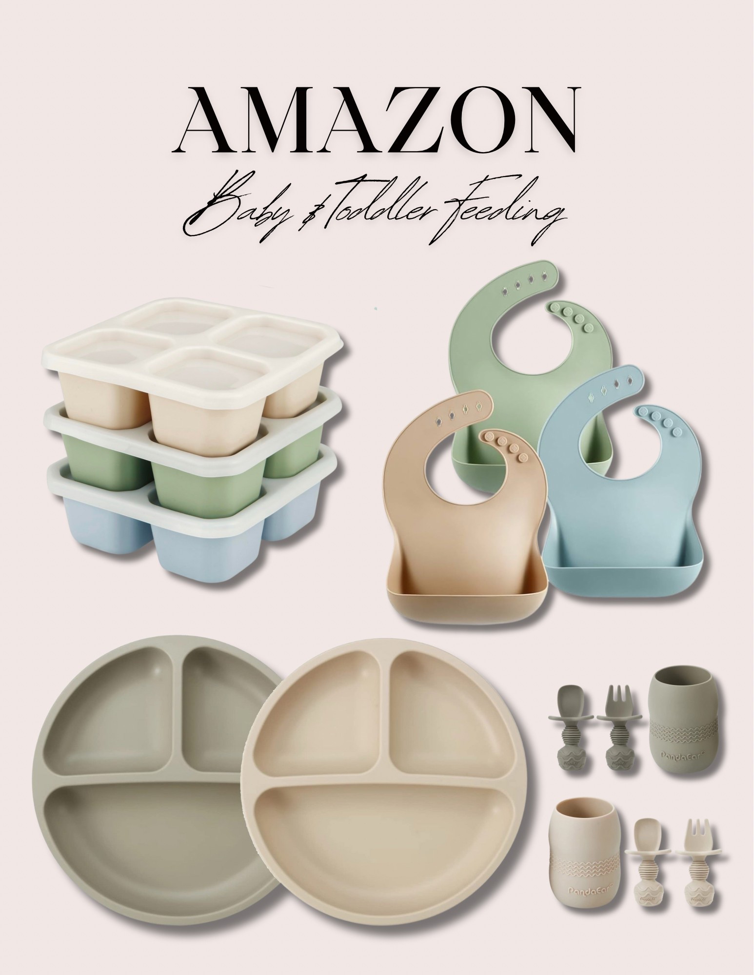 Amazon Baby & Toddler Feeding! My current favorite is these silicone bento boxes for prepping meals when I have to leave my little guy! They are also great for snacks.

#LTKFamily #LTKBaby